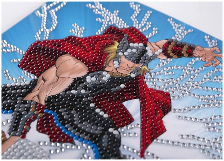 Produktbild Craft Buddy Thor, Karte 18x18cm Crystal Art