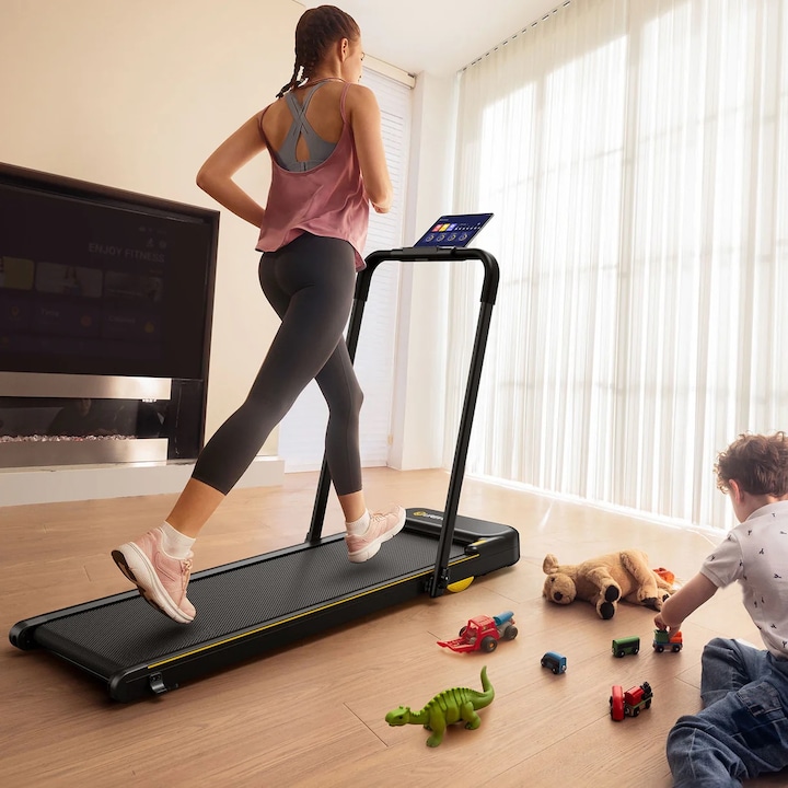 Immagine prodotto Urevo Strol 2E Smart 2-in-1 tapis roulant elettrico (nero)