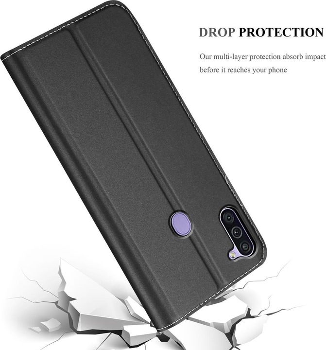 Produktbild Cadorabo Book Classy Style Cover (Samsung Galaxy M11, Samsung Galaxy A11)