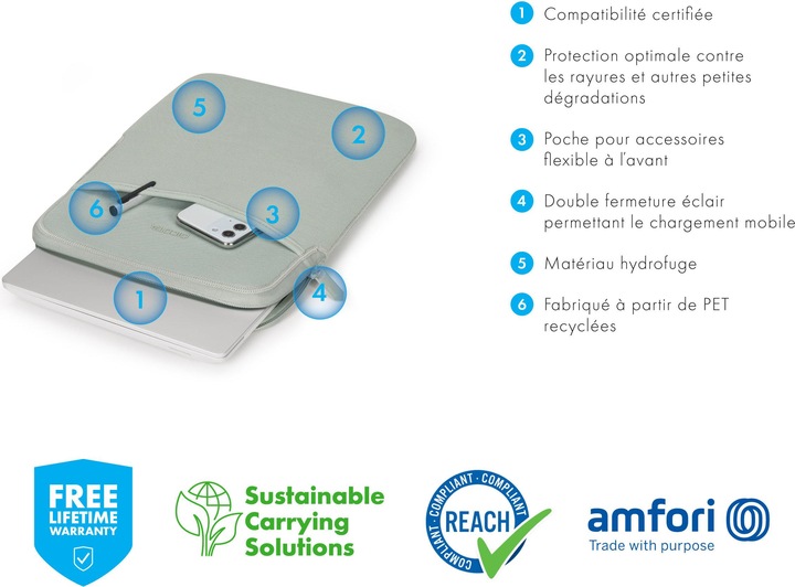 Productafbeelding Dicota Eco Slim (13.50", Microsoft)