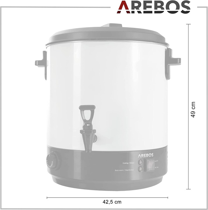 Image du produit Arebos Machine à conserver (28 l)