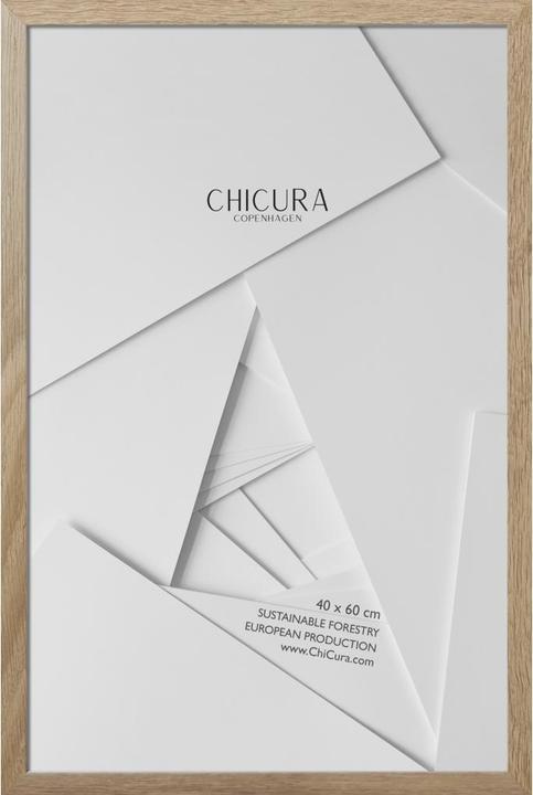 ChiCura Holzrahmen - Glas (40 x 60 cm)