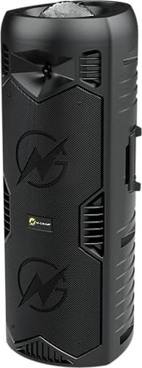 Productafbeelding N-Gear LGP5150 - Draadloze Bluetooth-Partyspeaker - Karaokeset - 1 Microfoon - Ontdeklichting - Stealth (3 h, Oplaadbare batterij)