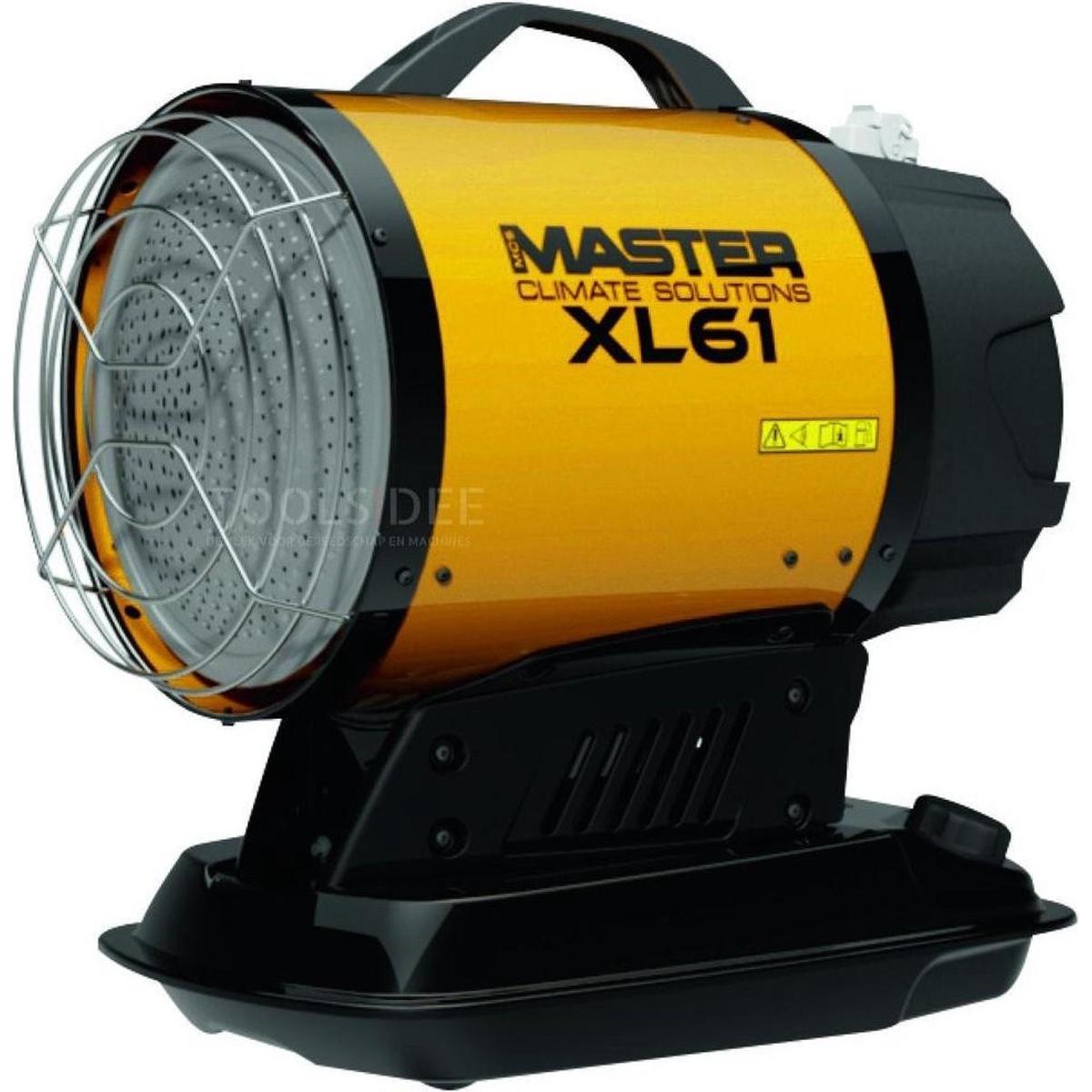 Master Pistola di calore diesel17 kW, Termoventilatore, Giallo