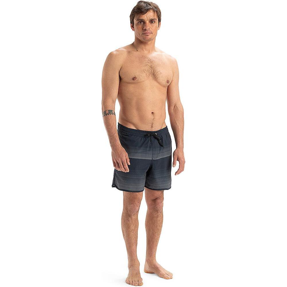 Thumbnail - Quiksilver, Herren, Badehose, Badeshort Surfsilk Scallop 16, Blau, (S)