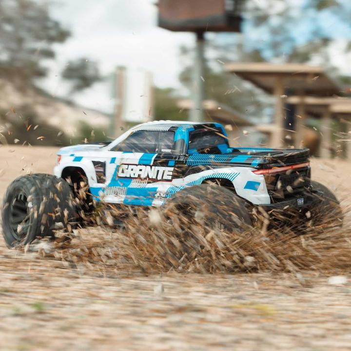 Produktbild Arrma Monster Truck Granite MEGA 665, Blau 1:10 ARTR (ARR Almost-Ready-to-Race)