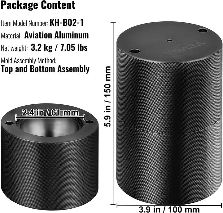 Produktbild Vevor Eiskugelpresse