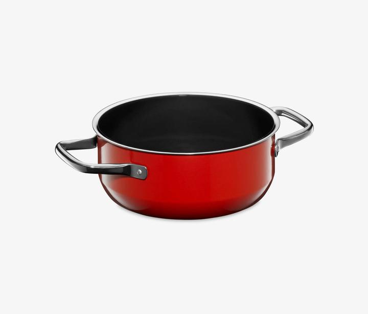 Produktbild WMF Bratentopf rot (18 cm, Bratpfanne, Edelstahl)