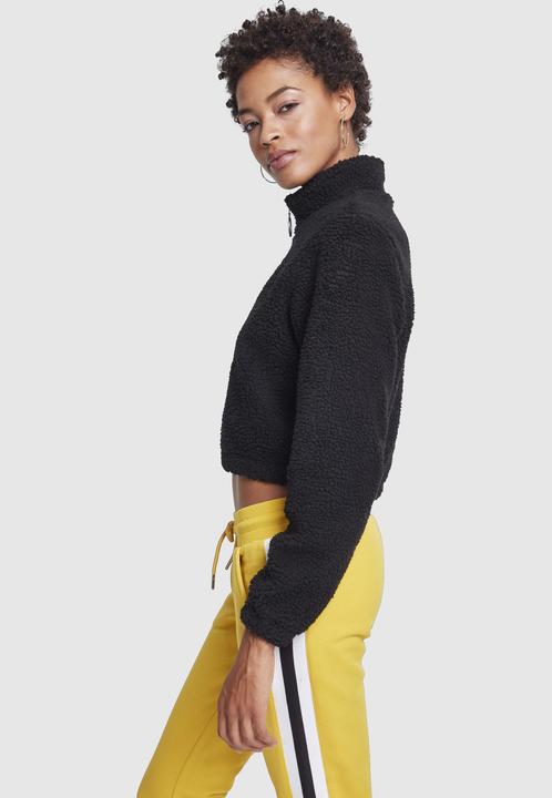 Image du produit Urban Classics Ladies Short Sherpa Troyer (3XL)