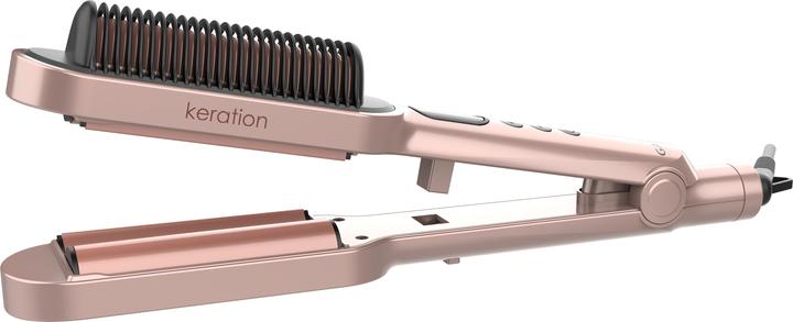 Actual product image GAMA GI1901 Waver and Brush curling iron with