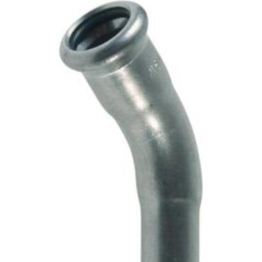 Aalberts, Rohrverbindungstechnik, VSH bøjn.88,9 mm.45gr.m.1 mf. - M-bakke XPress rustfri press (Pressverbindung)