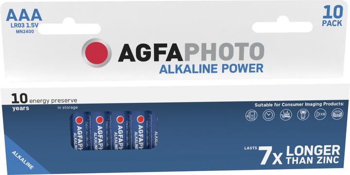 Immagine prodotto AGFAPHOTO Potenza estrema alcalina (10 pz., AAA)