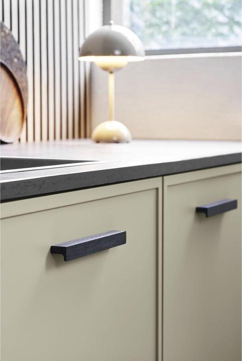 Actual product image Furnipart Elan handle strip, length 50 mm, aluminium, brushed brass