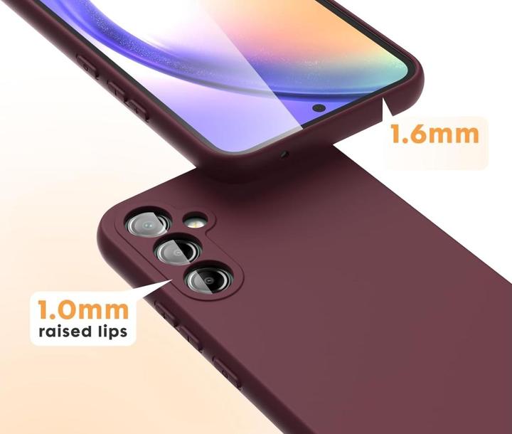 Image du produit Screenguard Étui en silicone liquide pour Samsung Galaxy A54 5G (Samsung Galaxy A54 5G)