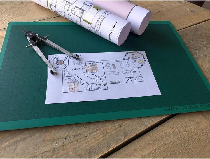 Image du produit Linex Plaquette de coupe 3mm vert A3 (45 x 30 cm)