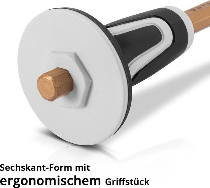 Produktbild Stahlwerk Flachmeissel / Spitzmeissel 2er Set Gold 300 mm Handmeissel