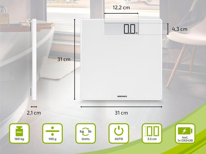 Immagine prodotto Soehnle Style Sense Safe 100 (180 kg)