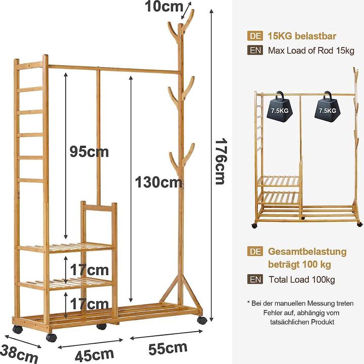 Actual product image Yorbay Coat rack