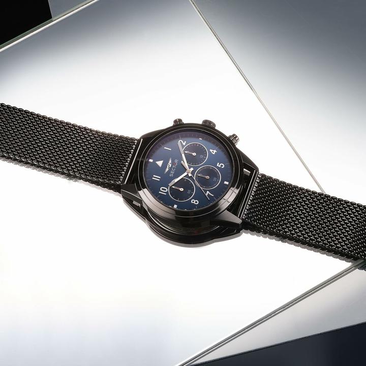 Actual product image Sector R3253540010 Series 670 Dual Time 40mm 5ATM (Sports watch, 40 mm)