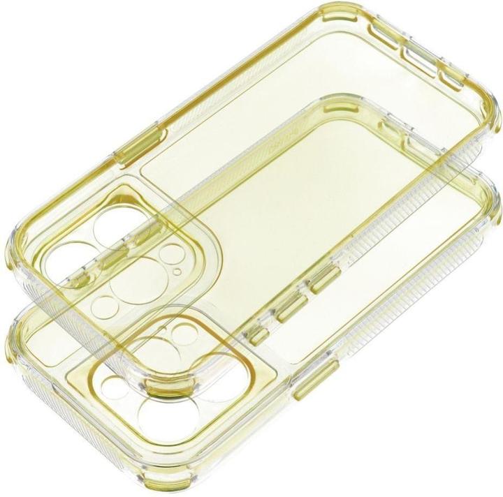 Image du produit OEM Back panel cover MATRIX CLEAR Case for IPHONE 17 Pro yellow (Apple iPhone 17 Pro)