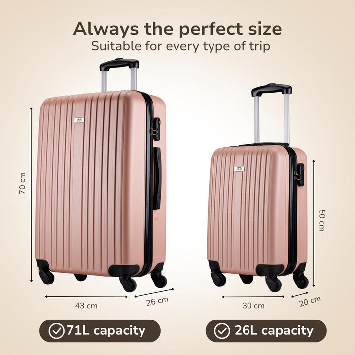 Produktbild Slazenger Trolley Set 18/26" 2pcs Rose G