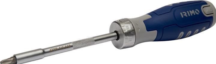 Actual product image Irimo Ratchet bit holder screwdriver with 12 bits (1/4")