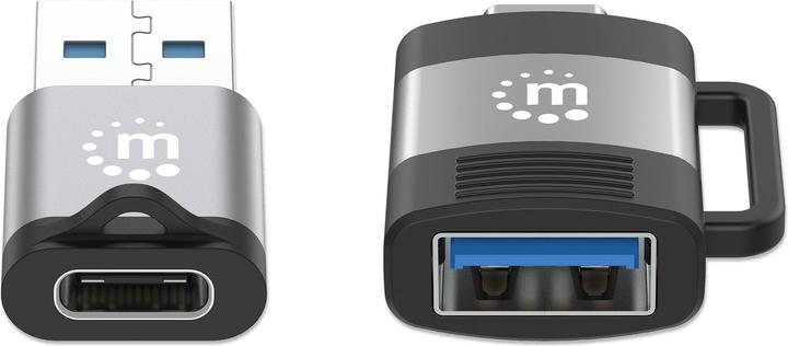 Actual product image Manhattan USB Type C to (USB-A, 3.10 cm)