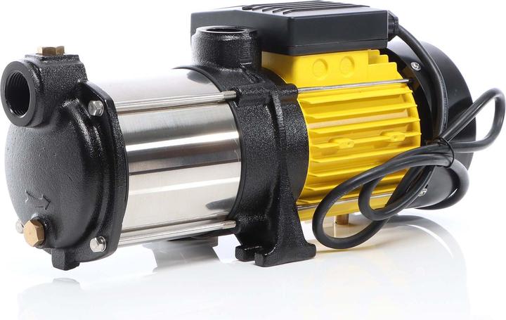 Actual product image Wiltec Multi-Stage Centrifugal Pump with 6600l/h, 900W and max. Discharge Head of 55m (Domestic water pump)