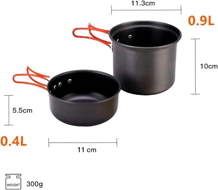 Produktbild Bulin Camping Kochgeschirr Set