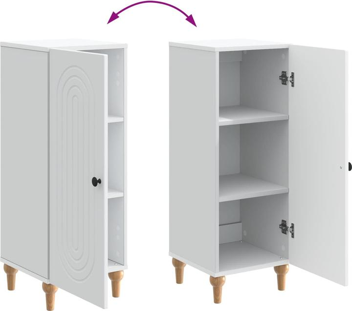 Produktbild vidaXL Modernes Sideboard (34.50 x 33 x 90 cm)