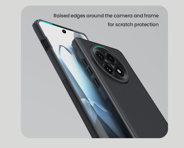 Actual product image OnePlus Back panel cover - Nillkin Super Frosted PRO Back Cover for 13 Black (OnePlus 13)