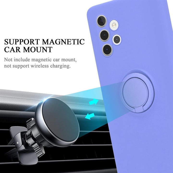 Actual product image Cadorabo TPU Liquid Ring Silicone Case Cover (Samsung Galaxy A32 5G)