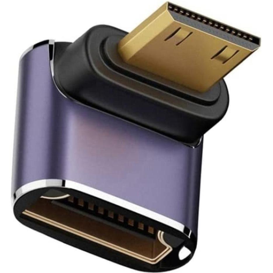 PowerGuard C8K-04 (Mini HDMI), Data + Video Adapter, Violett