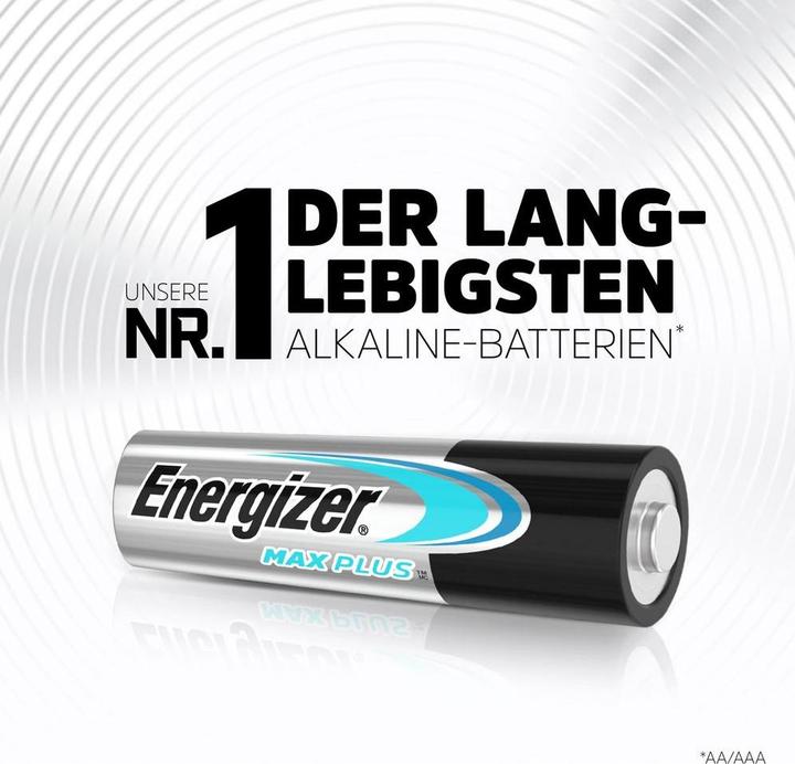 Actual product image Energizer Max Plus Alkaline (10 pcs., AA / LR6 / LR06 / Mignon / R6 / R14505)