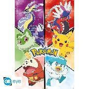 Actual product image GB Eye Pokemon Poster Scarlet & Violet (91.5x61)