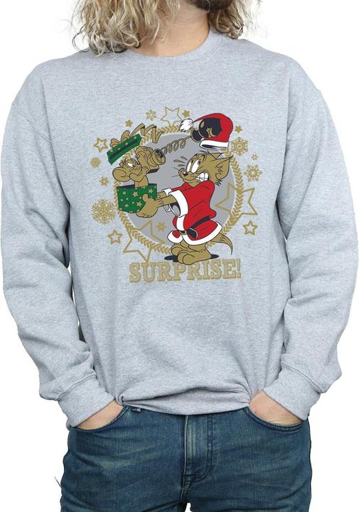 Produktbild Tom & Jerry Christmas Surprise Sweatshirt (M)