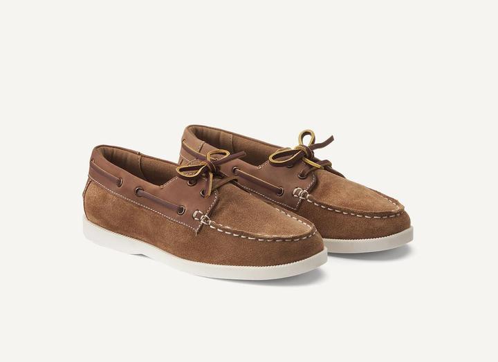 Image du produit La Redoute Collections Bootsmokassins aus Leder (35)