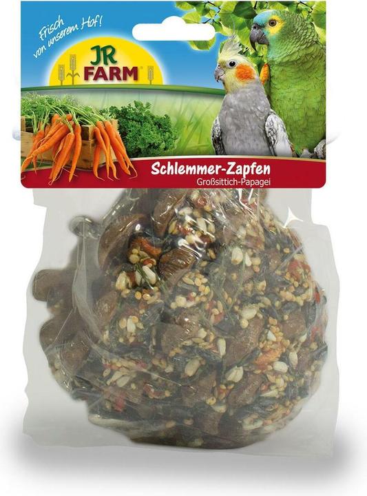 Image du produit JR Farm Cônes gourmands pour grandes perruches & perroquets, 195 g (1 x, 0.20 kg)