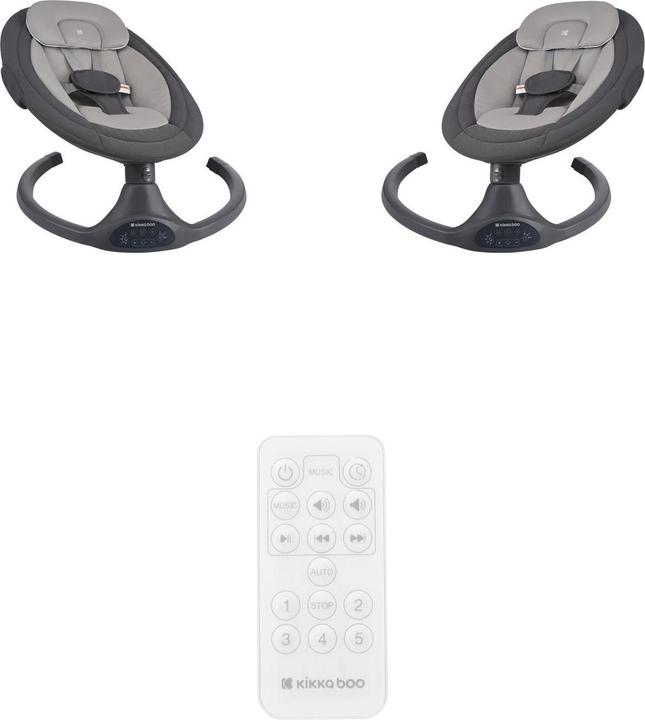 Actual product image Kikkaboo Babywippe Codie elektrisch