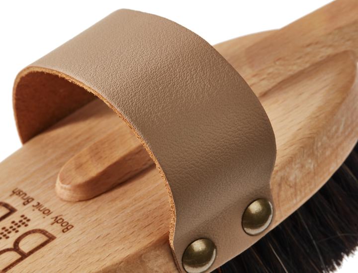 Immagine prodotto Herba Spazzola da bagno Body&Spa.bath, filo di bronzo/pelo di cavallo, faggio, FSC 100%