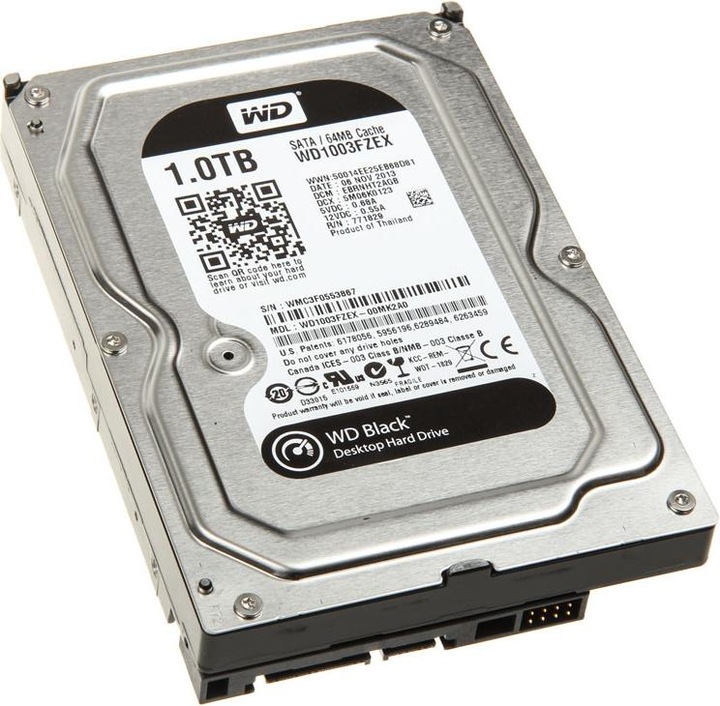 Immagine prodotto WD Nero (1 TB, 3.5", CMR)