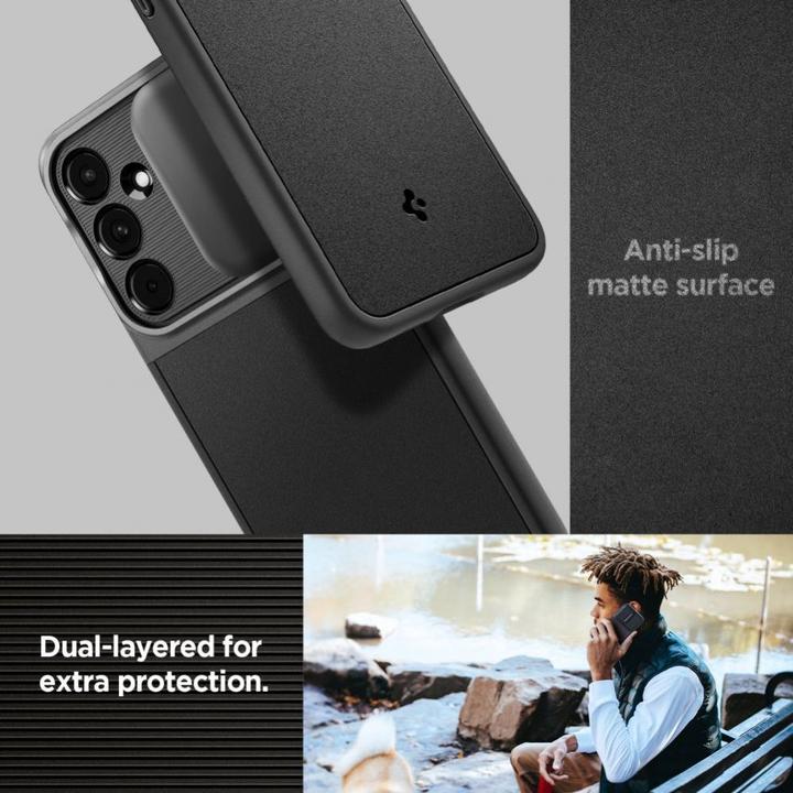 Immagine prodotto Spigen Custodia Optik Armor per Samsung Galaxy A55 5G - nera (Samsung Galaxy A55)