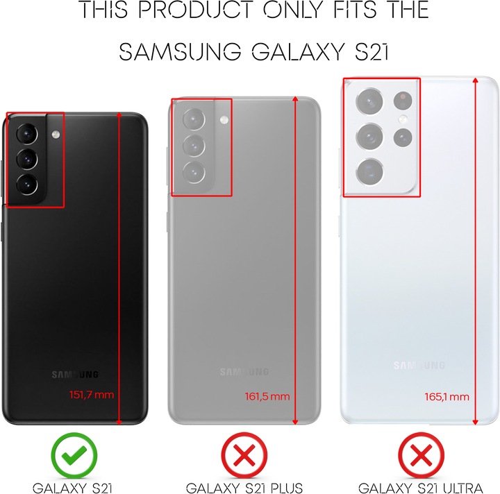 Produktbild Nalia Handyhülle (Samsung Galaxy S21)