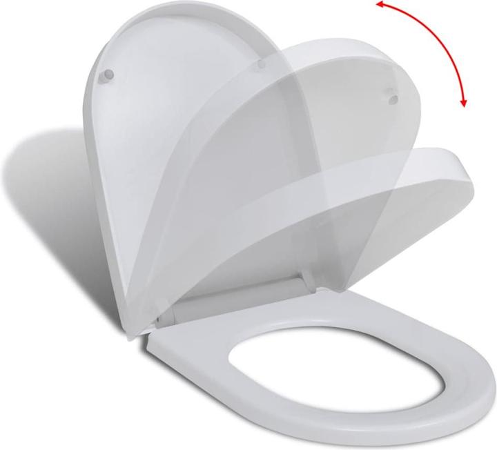 Produktbild vidaXL Toilettendeckel mit Absenkautomatik