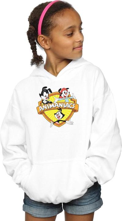Produktbild Universal Textiles Logo Crest Kapuzenpullover Mädchen (128)