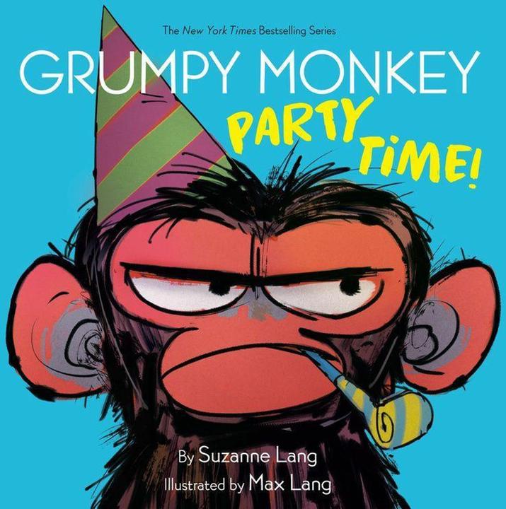 Produktbild Grumpy Monkey Party Time! (Englisch, Max Lang, Suzanne Lang, 2026)