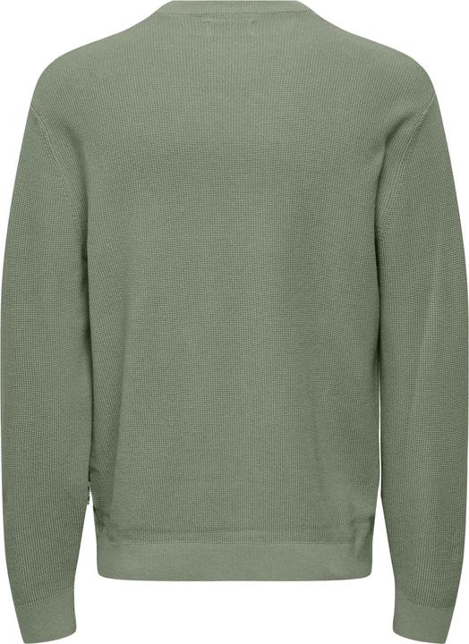 Produktbild Only & Sons Onstony Ds 12 Ls Waffle Crew Knit Noos (XL)