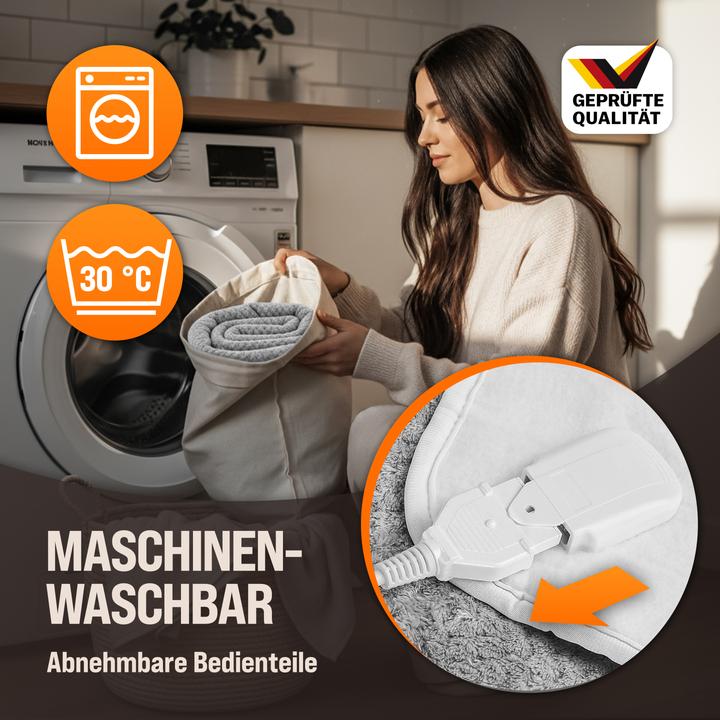 Actual product image Monzana Heated Mattress Pad (150 x 80 cm)