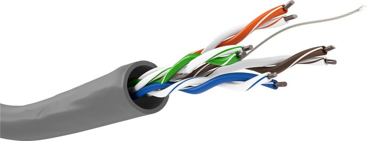 Actual product image Goobay Network cable (U/UTP, CAT5e, 100 m)