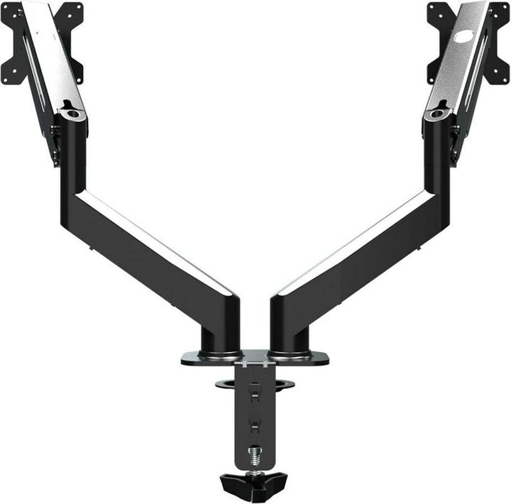 Produktbild Esperanza ERW020 Gas-Tischhalterung für zwei Monitore 17-27" bis zu 6kg (Tisch, 27.01", 6 kg)